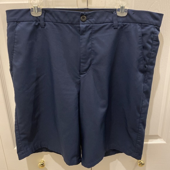 Fila Sport Golf Shorts Men's Size 38 Navy Blue‎ Flat Front Quick Dry Athletic - Picture 1 of 6